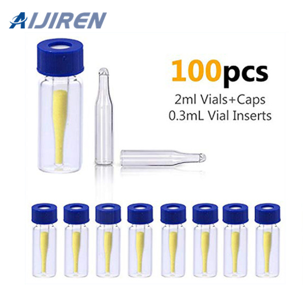 <h3>9-425 glass autosampler vial with Screw cap PTFE </h3>
